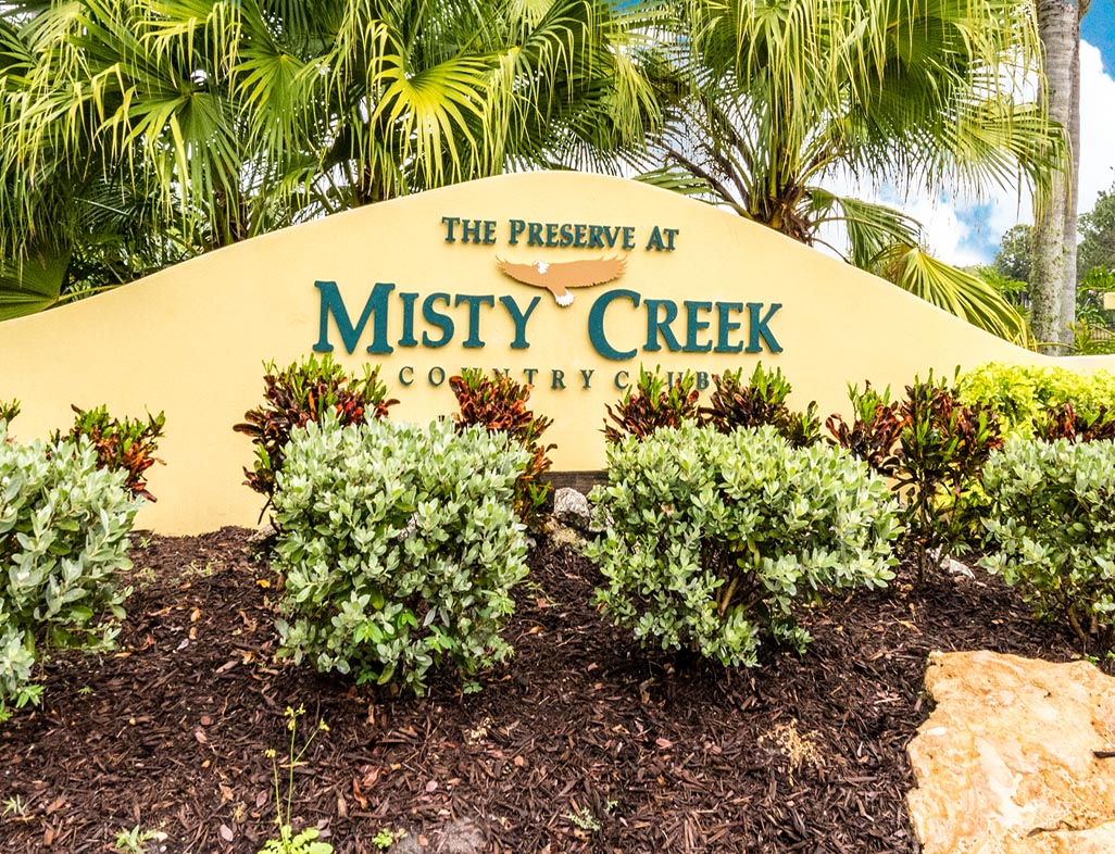 Misty-CreekEntrySign